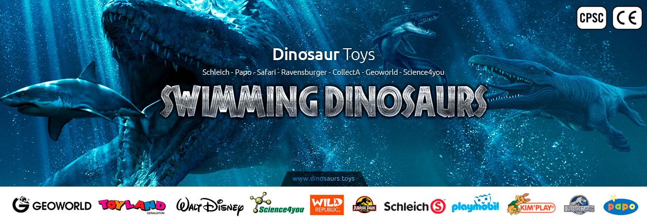 Swimming Dinosaurs toys